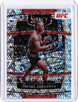 2022 Panini Select UFC - Disco Prizm #25 Concourse - Israel Adesanya