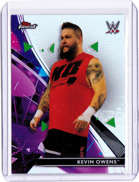 2021 Topps Finest WWE - Refractor #56 Kevin Owens
