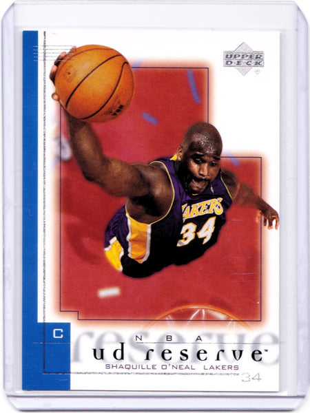 2000-01 Upper Deck Reserve #37 Shaquille O'Neal