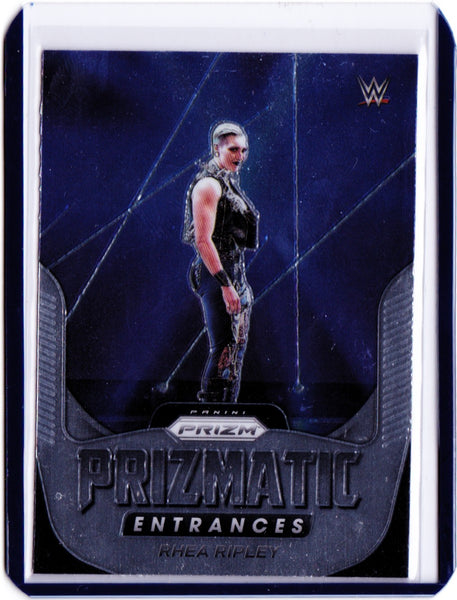 2022 Panini Prizm WWE - Prizmatic Entrances #18 Rhea Ripley