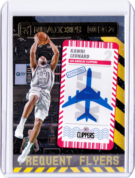 2021-22 Panini NBA Hoops - Frequent Flyers #8 Kawhi Leonard