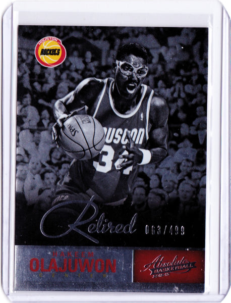 2012-13 Absolute #135 - Hakeem Olajuwon /499