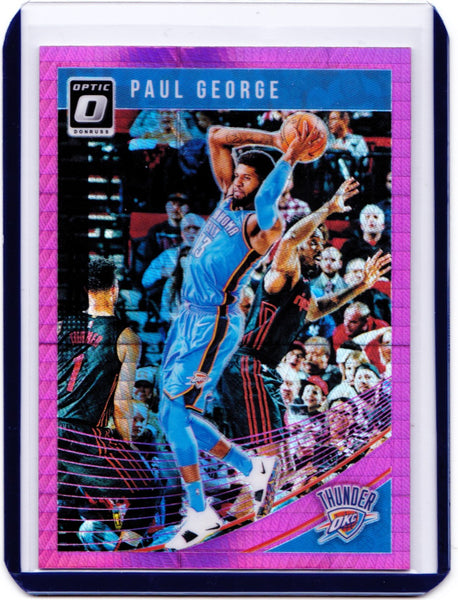 2018-19 Panini Donruss Optic - Pink Hyper Prizm #117 Paul George