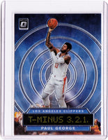 2019-20 Panini Donruss Optic - T-Minus 3, 2, 1 #3 Paul George