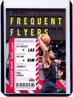 2020-21 Panini NBA Hoops - Frequent Flyers #6 Paul George