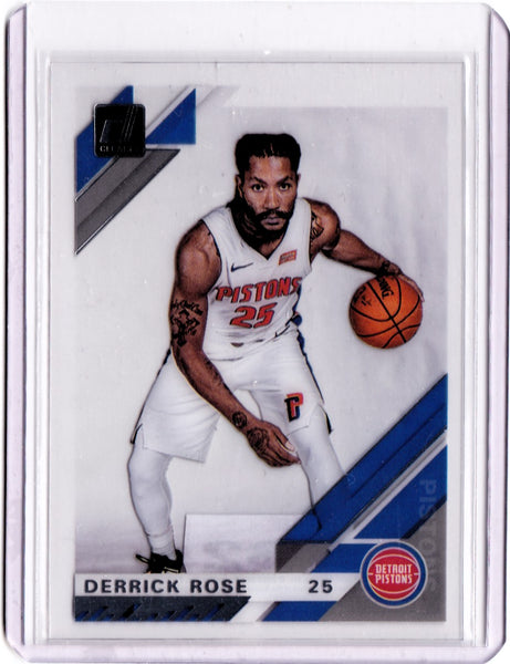 2019-20 Panini Clearly Donruss #12 Derrick Rose