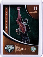 2016-17 Panini Totally Certified - Calling Cards #15 Bill Russell