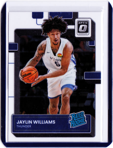 2022-23 Panini Donruss Optic #246  Rated Rookie - Jaylin Williams
