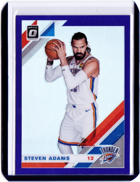 2019-20 Panini Donruss Optic Purple Prizm #123 Steven Adams