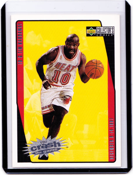 1997-98 Upper Deck Collector's Choice - You Crash the Game #C14 Tim Hardaway (December 8-14, 1997)