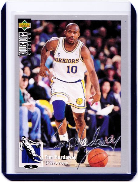 1994-95 Upper Deck Collector's Choice - Silver Signature #310 Tim Hardaway