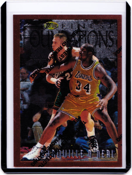 1996-97 Topps Finest #243 Shaquille O'Neal