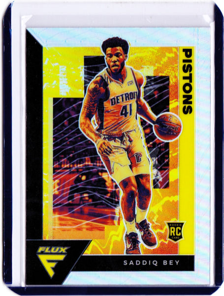 2020-21 Panini Flux - Silver #212 Saddiq Bey RC