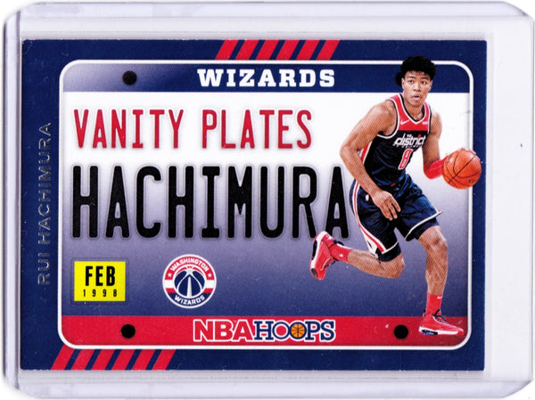 2020-21 Panini NBA Hoops - Vanity Plates #24 Rui Hachimura
