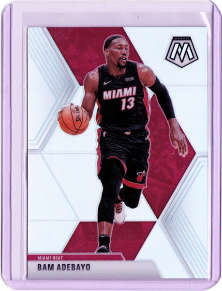 2019-20 Panini Mosaic - Silver Prizm #150 Bam Adebayo