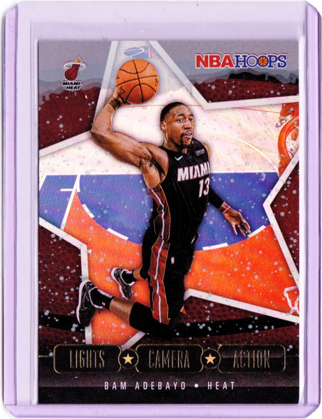 2020-21 Panini NBA Hoops - Lights Camera Action - Holo Winter #3 Bam Adebayo