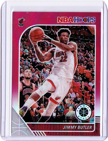 2019-20 Panini NBA Hoops Premium Stock - Red Prizm #146 Jimmy Butler