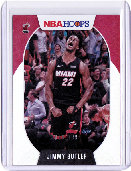 2020-21 Panini NBA Hoops - Silver #85 Jimmy Butler /199