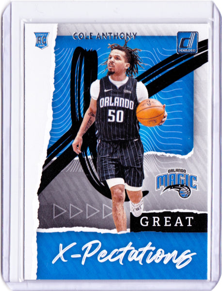 2020-21 Panini Donruss - Great X-Pectations #15  Cole Anthony