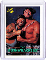1990 Classic WWF The History of Wrestlemania #148 Bushwackers Butch & Luke