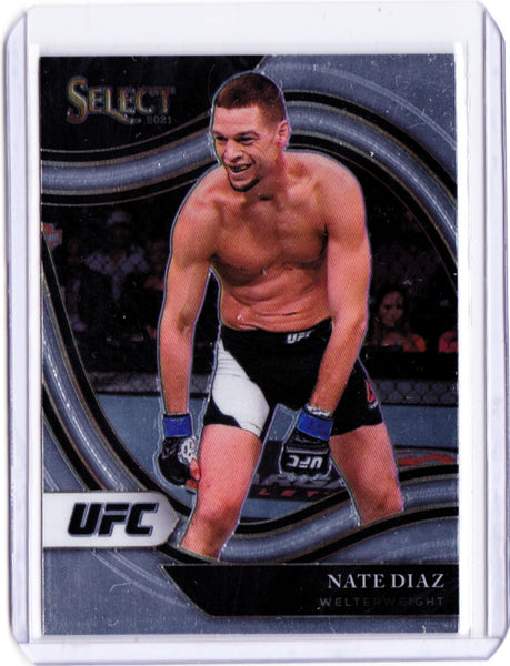 2021 Panini Select UFC #282 Octagonside - Nate Diaz