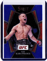 2022 Panini Select UFC - Retail Blue #112 Premier Level - Kai Kara-France