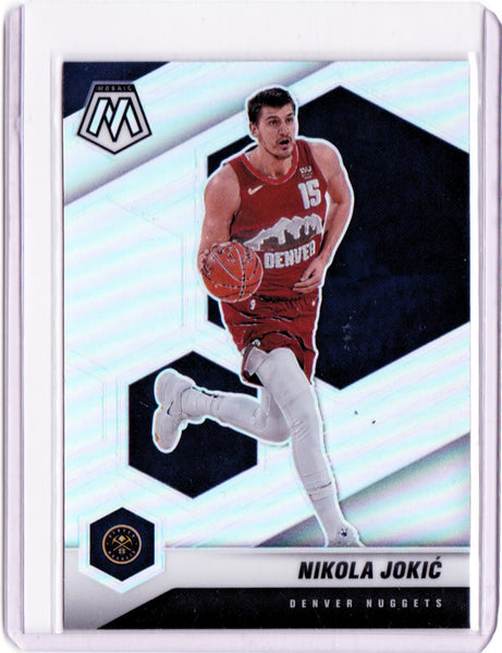 2020-21 Panini Mosaic - Silver Prizm #21 Nikola Jokic