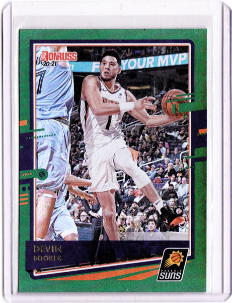 2020-21 Panini Donruss - Green Flood #112 Devin Booker