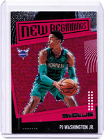 2019-20 Panini Status - Tmall New Beginnings - Red #21  PJ Washington Jr.