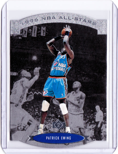 1995-96 SP - NBA All-Stars Die-Cut #AS8 Patrick Ewing