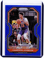 2020-21 Panini Prizm - Blue Wave Prizm #46 Cameron Johnson