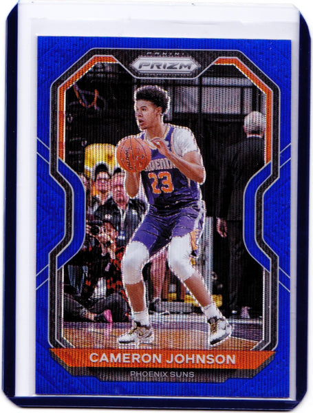 2020-21 Panini Prizm - Blue Wave Prizm #46 Cameron Johnson