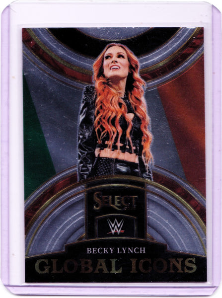 2023 Panini Select WWE - Global Icons #24 Becky Lynch