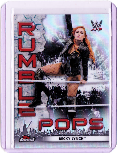 2021 Topps Finest WWE - Rumble Pops #RP-9 Becky Lynch