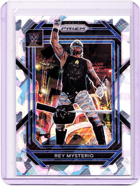 2023 Panini Prizm WWE - Ice Prizm #112 Rey Mysterio