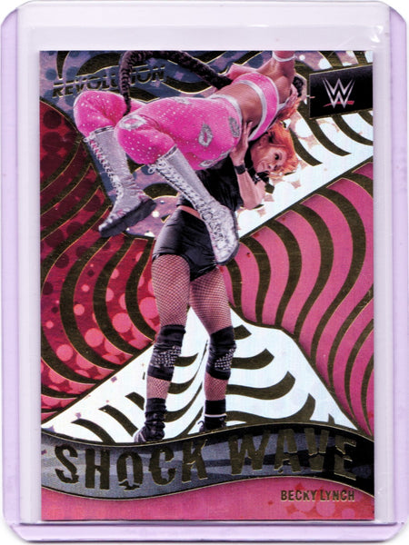 2022 Panini Revolution WWE - Shock Wave #1 Becky Lynch