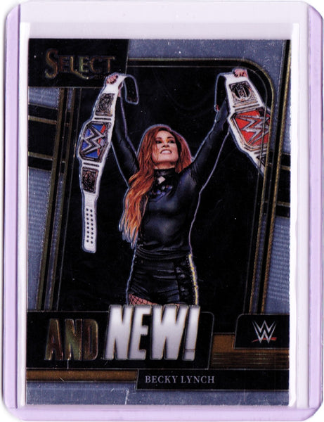 2023 Panini Select WWE - And NEW! #7 Becky Lynch