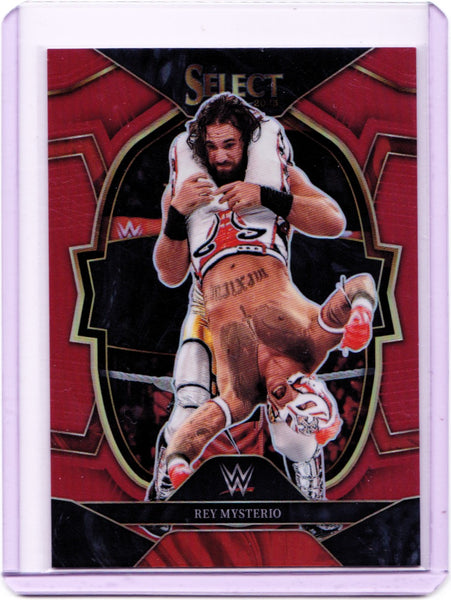 2023 Panini Select WWE - Red Prizm #24 - Concourse - Rey Mysterio /175