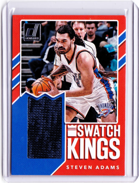 2017-18 Panini Donruss - Swatch Kings Jumbo #SK-SA Steven Adams