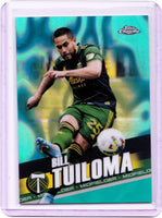 2022 Topps Chrome MLS - Aqua Lava Refractor #117 Bill Tuiloma /299