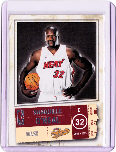 2004-05 Fleer Authentix #81 Shaquille O'Neal