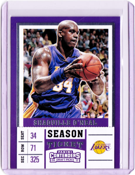 2017-18 Panini Contenders Draft Picks #45 Season - Shaquille O'Neal