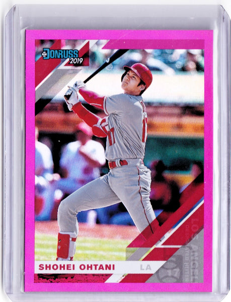 2019 Panini Donruss - Holo Pink #164 Shohei Ohtani