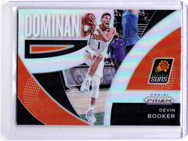 2021-22 Panini Prizm - Dominance - Silver Prizm #3 Devin Booker