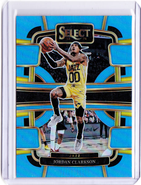 2023-24 Panini Select - Light Blue Prizm #33 - Concourse - Jordan Clarkson /299