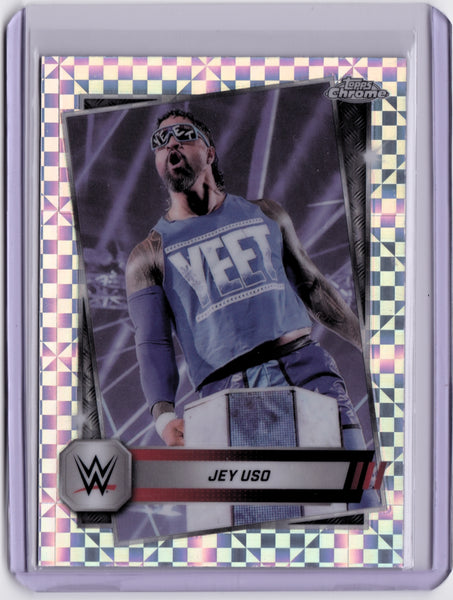 2025 Topps Chrome WWE - X-Fractor #106 Jey Uso