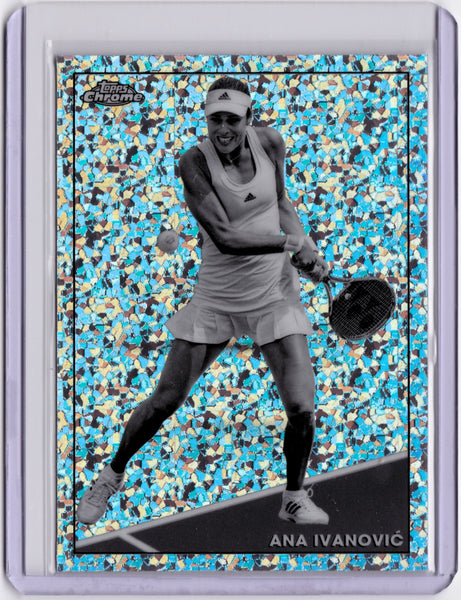 2021 Topps Chrome - Black & White Mini-Diamond Refractor #31 Ana Ivanovic