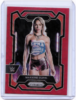 2024 Panini Prizm WWE - Ruby Wave Prizm #129 Maxxine Dupri