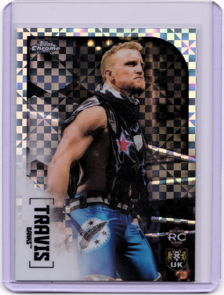 2020 Topps Chrome WWE - X-Fractor #99  Travis Banks