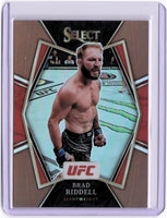 2022 Panini Select UFC - Bronze Prizm #172 Premier Level - Brad Riddell /175